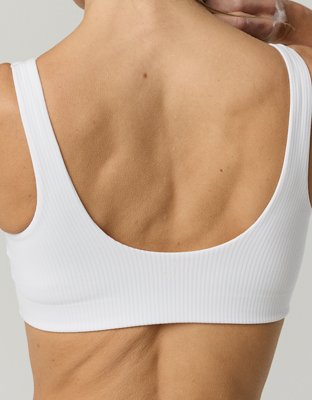 OFFLINE By Aerie Real Me XTRA Ribbed Classic Sports Bra