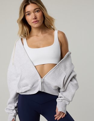 OFFLINE By Aerie Real Me XTRA Ribbed Classic Sports Bra