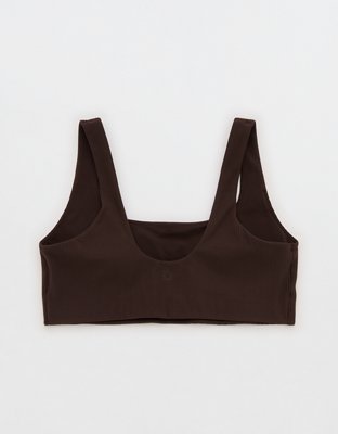 OFFLINE By Aerie Real Me XTRA Ribbed Classic Sports Bra