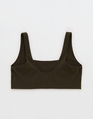 OFFLINE By Aerie Real Me XTRA Ribbed Classic Sports Bra