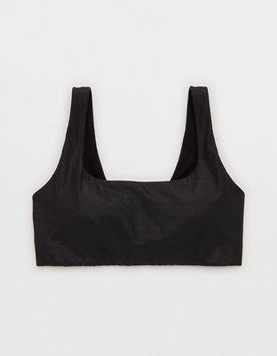 OFFLINE By Aerie Real Me XTRA Rib Foil Classic Sports Bra
