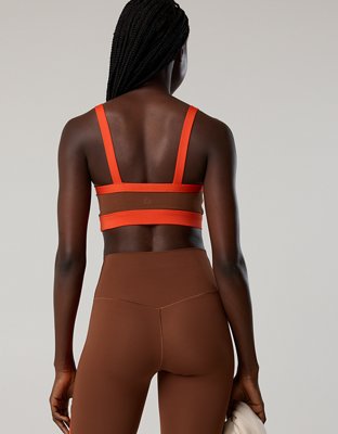 Soutien-gorge de sport à contraste de couleurs Real Me XTRA OFFLINE d’Aerie