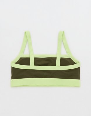OFFLINE By Aerie Real Me XTRA Bra Deportivo en Colores Contrastantes