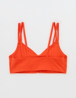 OFFLINE By Aerie Real Me Ruched Strappy Sports Bra