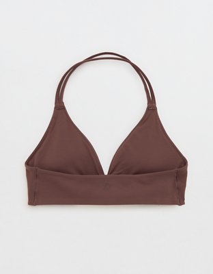OFFLINE By Aerie Real Me XTRA Twist Halter Sports Bra