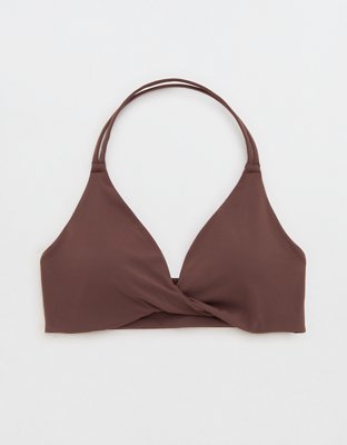 OFFLINE By Aerie Real Me XTRA Twist Halter Sports Bra