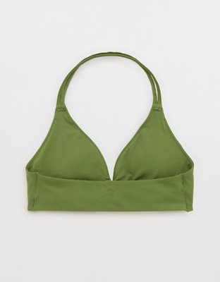 OFFLINE By Aerie Real Me XTRA Twist Halter Sports Bra