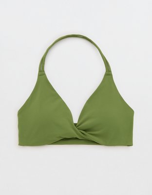 OFFLINE By Aerie Real Me XTRA Twist Halter Sports Bra
