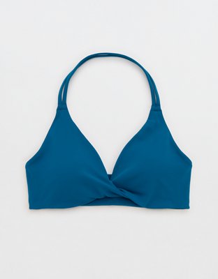OFFLINE By Aerie Real Me XTRA Twist Halter Sports Bra