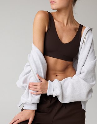 OFFLINE By Aerie Real Me XTRA Classic Double V Sports Bra