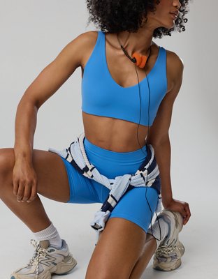 OFFLINE By Aerie Real Me XTRA Classic Double V Sports Bra