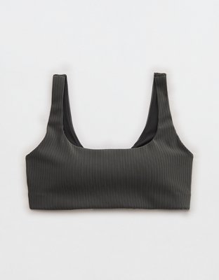 OFFLINE By Aerie Stripe Rib Classic Sports Bra