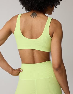 OFFLINE By Aerie Stripe Rib Classic Sports Bra