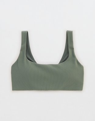 OFFLINE By Aerie Stripe Rib Classic Sports Bra