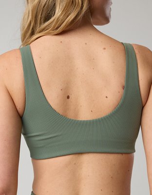 OFFLINE By Aerie Stripe Rib Classic Sports Bra