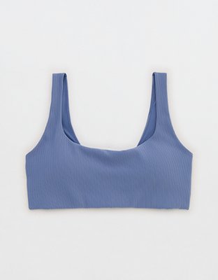 OFFLINE By Aerie Stripe Rib Classic Sports Bra