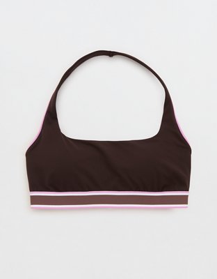 OFFLINE By Aerie Real Me Xtra Track Halter Sports Bra