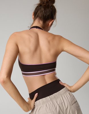 OFFLINE By Aerie Real Me Xtra Track Halter Sports Bra