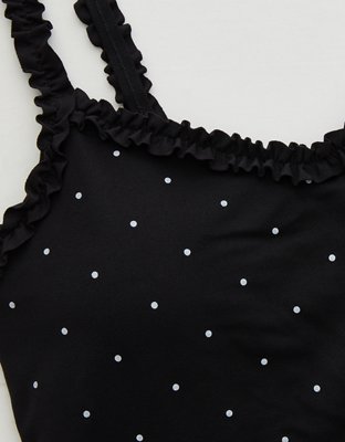 OFFLINE by Aerie Real Me XTRA Ruffle Longline Sports Bra