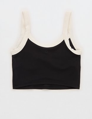 Offline By Aerie Real Me Low Key Ringer Longline Sports Bra