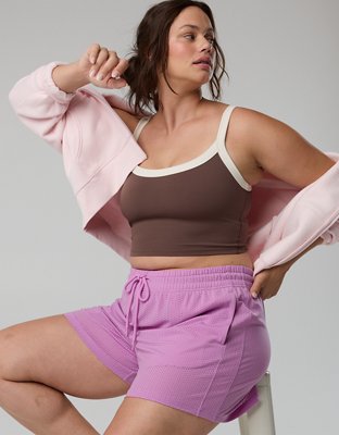 Offline By Aerie Real Me Low Key Ringer Longline Sports Bra