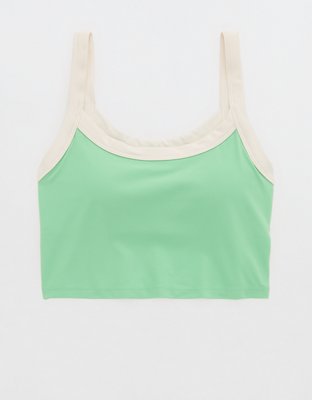 Offline By Aerie Real Me Low Key Ringer Longline Sports Bra