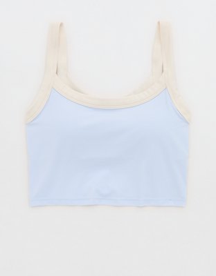 Offline By Aerie Real Me Low Key Ringer Longline Sports Bra