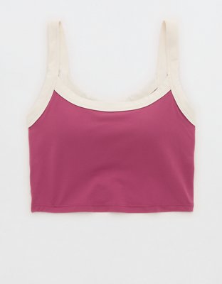 Offline By Aerie Real Me Low Key Ringer Longline Sports Bra