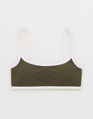OFFLINE By Aerie Real Me Tipped Scoop Sports Bra