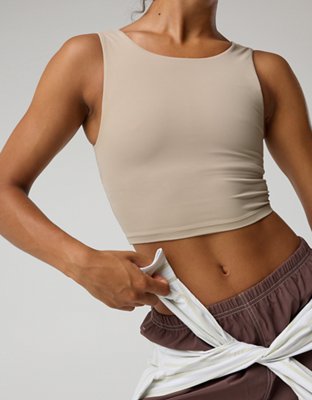 OFFLINE By Aerie Real Me Xtra Tie Back Longline Sports Bra
