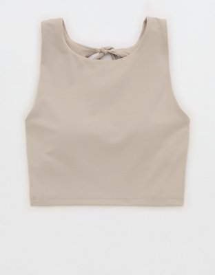 OFFLINE By Aerie Real Me Xtra Tie Back Longline Sports Bra