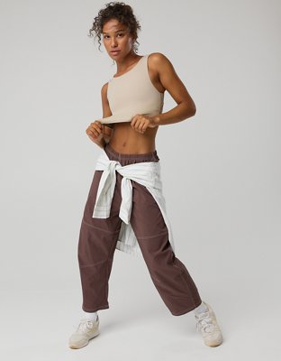 OFFLINE By Aerie Real Me Xtra Tie Back Longline Sports Bra