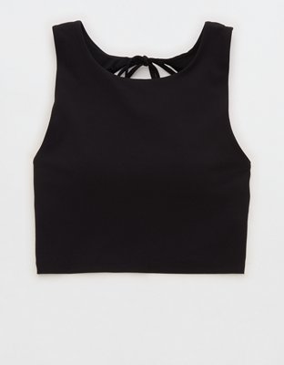 OFFLINE By Aerie Real Me Xtra Tie Back Longline Sports Bra