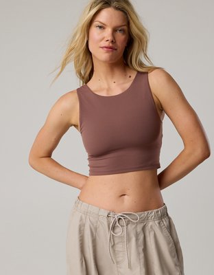 OFFLINE By Aerie Real Me Xtra Tie Back Longline Sports Bra