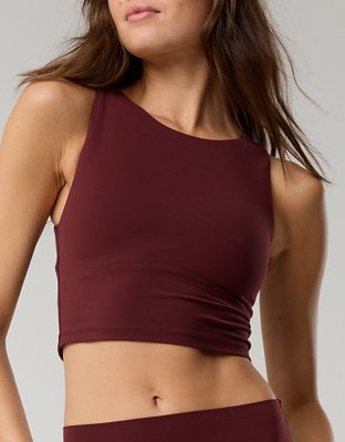 OFFLINE By Aerie Real Me XTRA Tie Back Longline Sports Bra