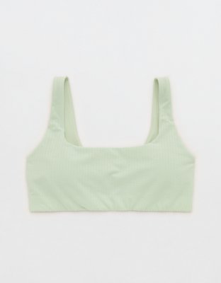 OFFLINE By Aerie Seersucker Classic Sports Bra