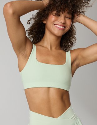 OFFLINE By Aerie Seersucker Classic Sports Bra from American Eagle - $27.96