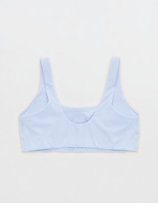 OFFLINE By Aerie Seersucker Classic Sports Bra