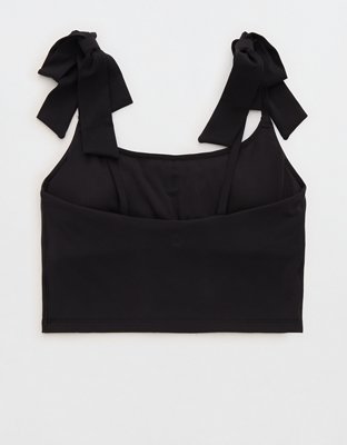 OFFLINE by Aerie Real Me Tie Shoulder Longline Sports Bra