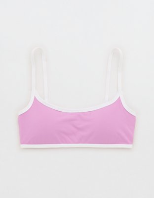 OFFLINE By Aerie Real Me Tipped Scoop Sports Bra Women's Purple Space XXL