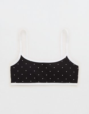 OFFLINE By Aerie Real Me Tipped Scoop Sports Bra Women's True Black XXL