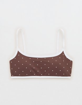 OFFLINE By Aerie Real Me Tipped Scoop Sports Bra Women's Relic XXL