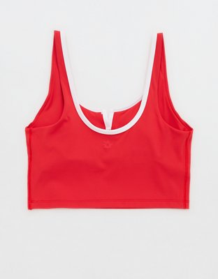 OFFLINE By Aerie Real Me Tipped Low Key Longline Sports Bra