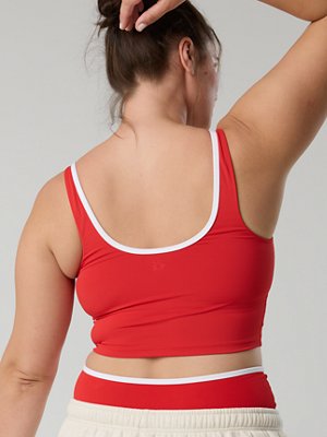 OFFLINE By Aerie Real Me Tipped Low Key Longline Sports Bra
