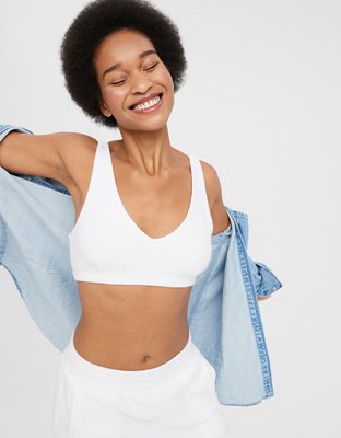 OFFLINE By Aerie Summer Lights Terry Sports Bra