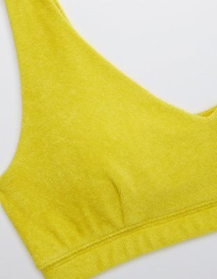 OFFLINE By Aerie Summer Lights Terry Sports Bra