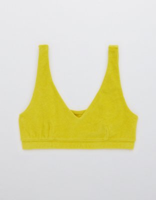 OFFLINE By Aerie Summer Lights Terry Sports Bra