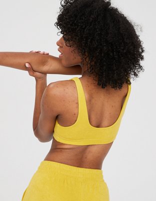OFFLINE By Aerie Summer Lights Terry Sports Bra