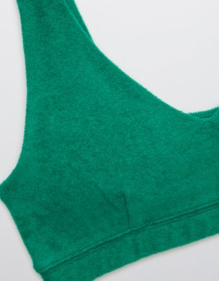 OFFLINE By Aerie Summer Lights Terry Sports Bra