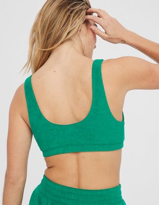 OFFLINE By Aerie Summer Lights Terry Sports Bra